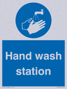 Hand wash station